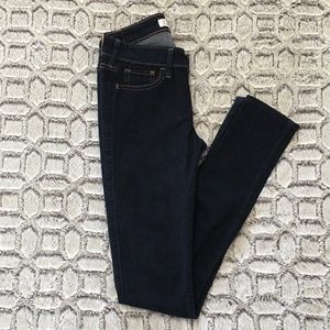 Hollister Dark Wash Low Rise Skinny Jeans 25x31